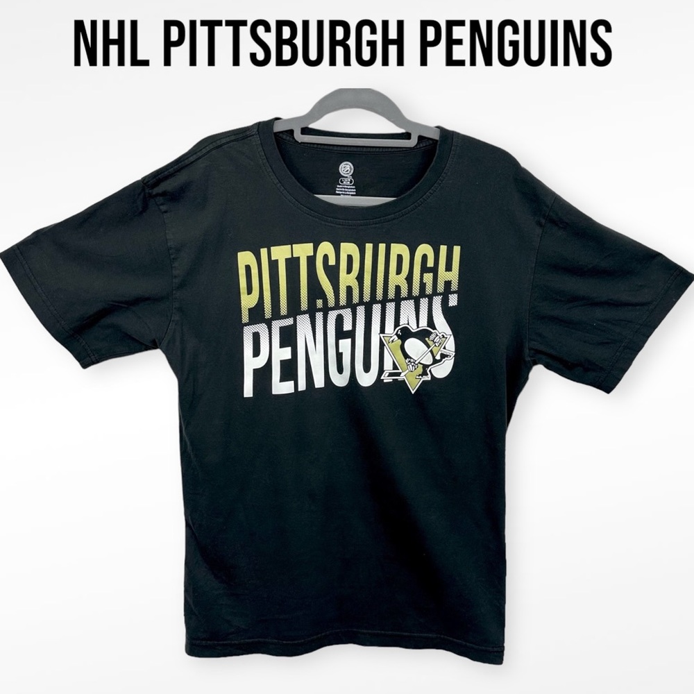 NHL Pittsburgh Penguins Tee Shirt Short Sleeve Mens Size L 42/44